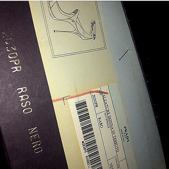 PRADA AUTHENTIC STRAPPY OPEN TOE PUMPS WITH BOX  EUC - Picture 5 of 6